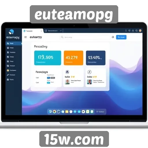 Interface do euteamopg melhora a experiência do usuário